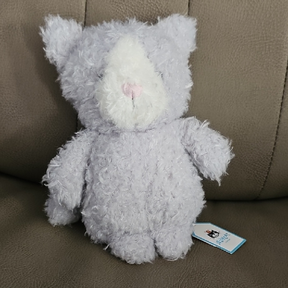 Authentic Jellycat Little Kitten Nwt Plush Cat Stuffed Animal New